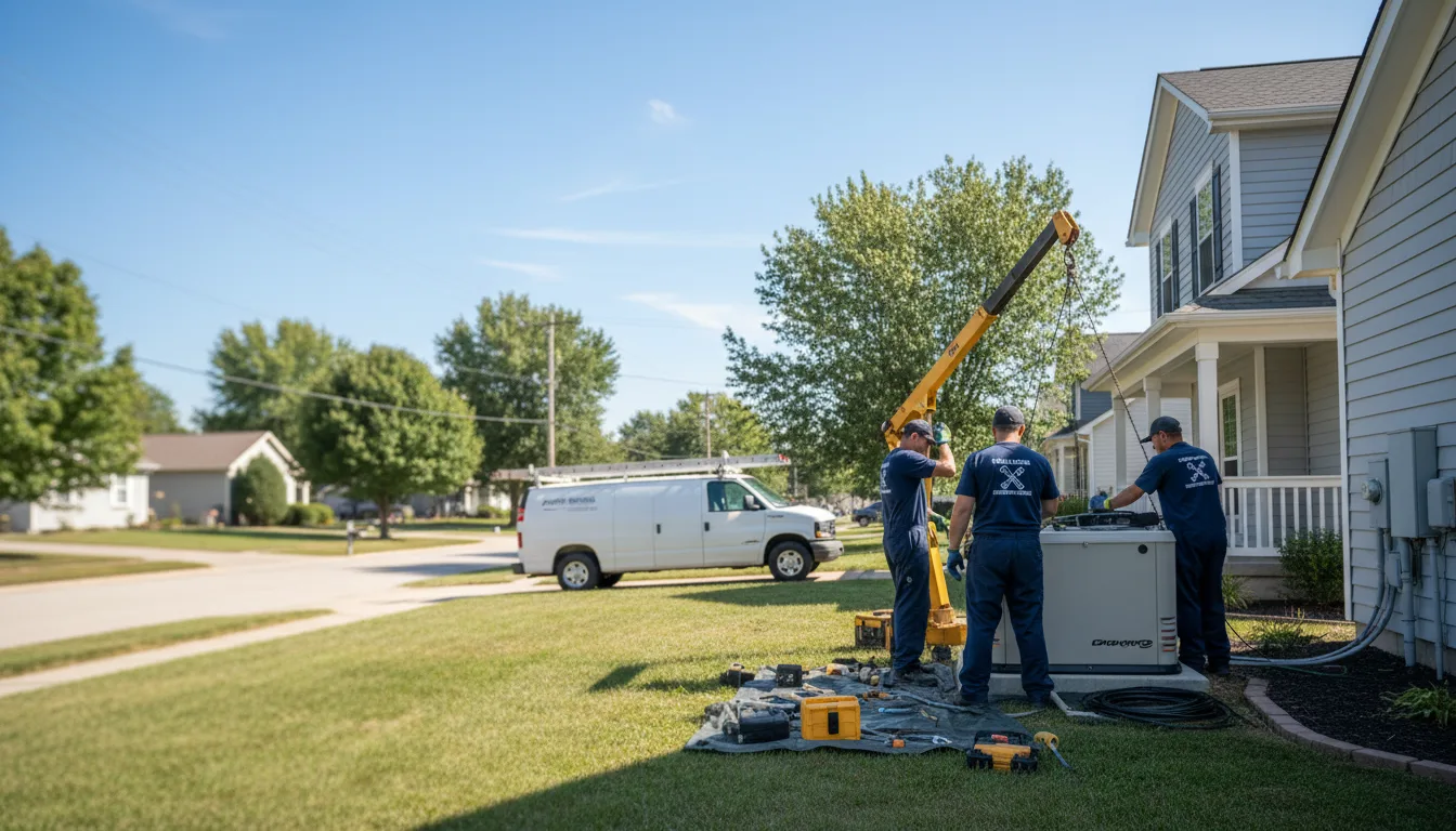Generator Installation in Mentcle, PA near me